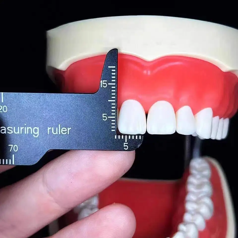 Dental Precision Measuring Ruler Medical Tool for Photography Dentistry teeth Measuring