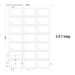 RFID PVCカードインレイシートカスタム非接触型インレイRFIDカードプレラム - Product Image 2