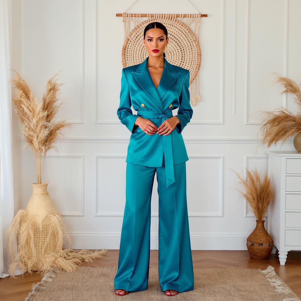 สีน้ำเงินอมเขียว