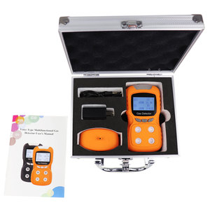 เครื่องตรวจจับการรั่วไหลของก๊าซแบบ4-in-1แบบพกพา H2S O2ร่วมอดีต (LEL) เครื่องวิเคราะห์ก๊าซแบบชาร์จไฟได้ IP65พร้อมฟังก์ชั่นการเตือนภัย - Product Image 2