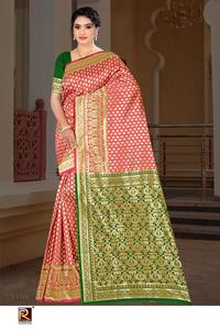 Banarasi d.no-123 Ronishaファッションバルクサリーサプライヤー - Product Image 2