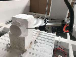 Fresadora Cnc de 4 ejes, enrutador Cnc 3D, máquina enrutadora CNC de talla de espuma Eva para madera - Product Image 6