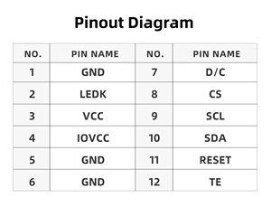 1.68 inç TFT ekran modülü NV3007 uzun şerit LCD ekran 142*428 modülü LCD tam görünüm SPI renkli ekran Arduino için
