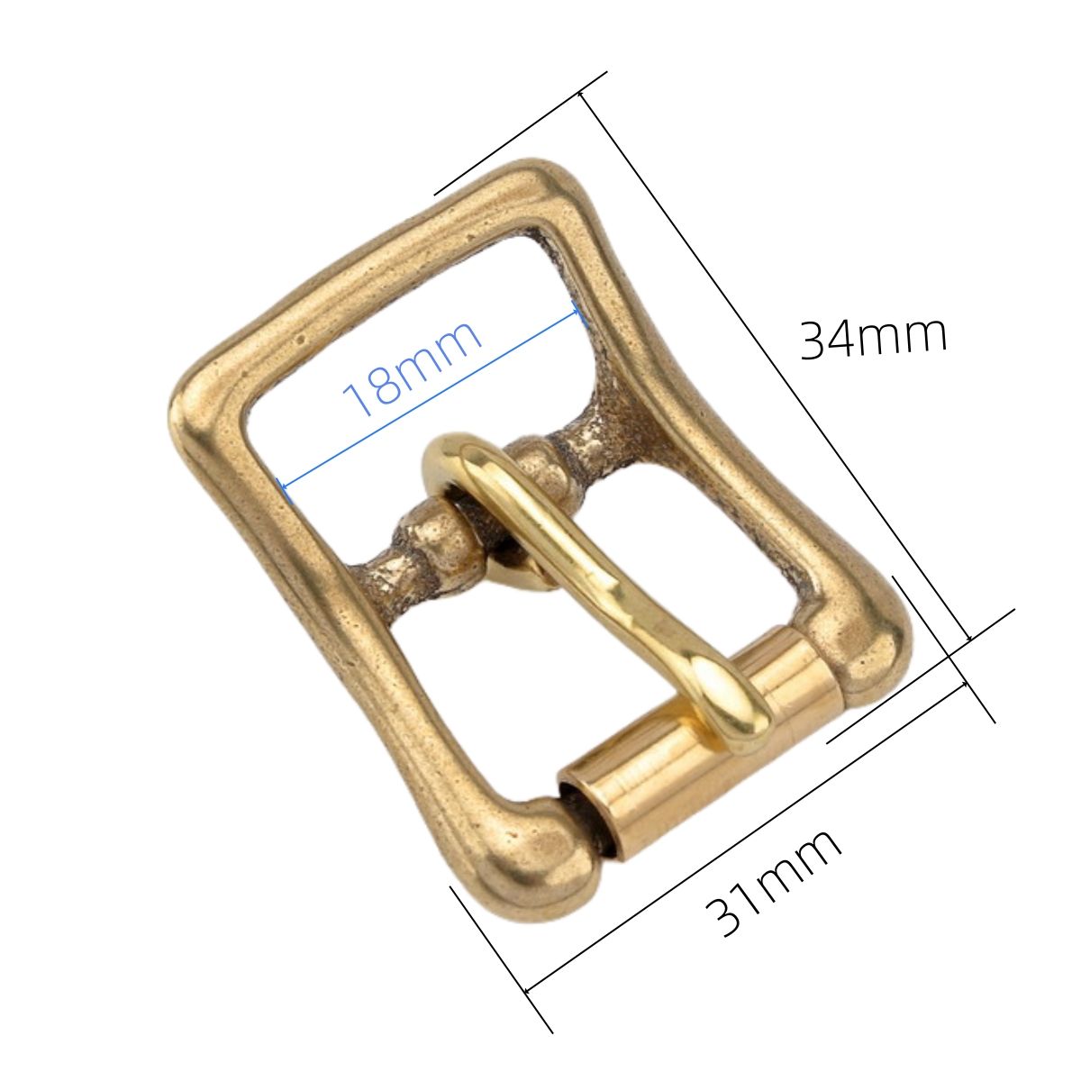 B56-18mm ทองเหลือง/0.71in