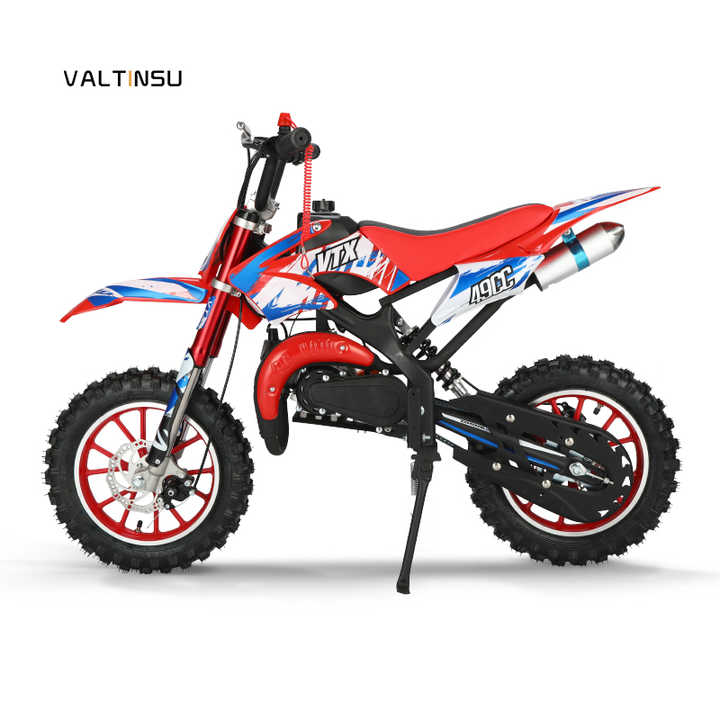 Mini Gas Dirt Bike 49cc 2-stroke Gasoline Power Kids Dirt Pit Bike Mini Motorcycle for Teenagers