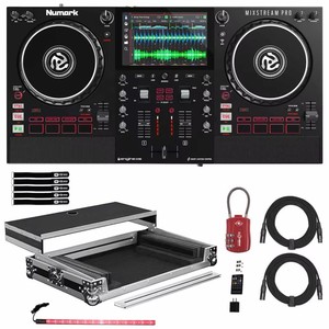 Лучшее качество Numark Mixstream Pro автономный стриминговый диджейский контроллер со встроенными динамиками - Product Image 1