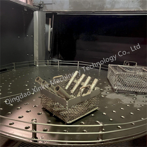 Tozsuz kum blaster makinesi/döner masa kumlama makinesi/otomatik pikap kum tozsuz kumlama - Product Image 4