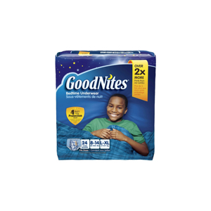 Goodnites Boys uyku boksörler Pampers benzeri konfor ve koruma