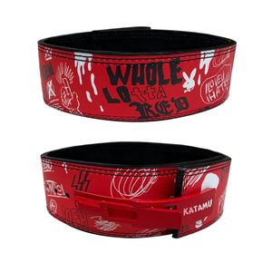 Spor kemerleri kaldırma kemerleri anime aşınma direnci ve kayma direnci spor vücut kemer PU deri hummer gücü - Product Image 1