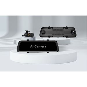 人工智能仪表盘摄像头11.26 "4k 2160p全球定位系统无线车载dvr镜双镜头仪表盘摄像头ips屏幕车载摄像头驱动记录器流后视镜