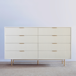 Tủ quần áo cho phòng ngủ bằng gỗ ngực của ngăn kéo hiện đại tủ quần áo tổ chức Trắng tủ quần áo 8 ngăn kéo đồ nội thất phòng ngủ - Product Image 1