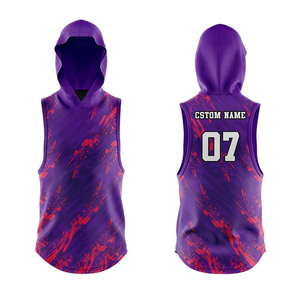 Sıkıştırma 7v7 amerikan futbol forması düşük maliyetli yüceltilmiş Hoodie OEM özel 7 7 takım isimleri üzerinde futbol forması s Set - Product Image 3