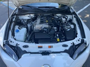 2021 M A Z D A MX-5 RF RF GRAND TOURING geri çekilebilir HARDTOP kar tanesi beyaz çoğunlukla değiştirilmemiş