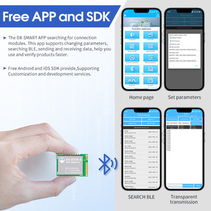 Módulo Bluetooth de modo dual SPP3.0 + BLE 4,2, 75m, 10KB/S, comunicación en serie Uart, al mando, módulo BLE, FCC, CE, ROHS - Product Image 5