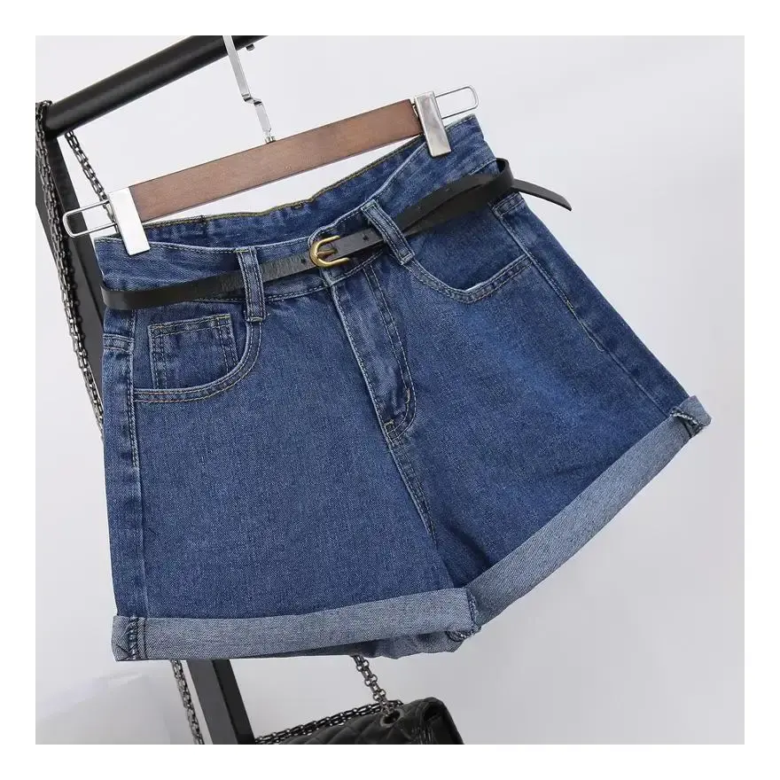 All'ingrosso 2023 nuova moda pantalone fabbrica personalizzato a vita alta pantaloncini di Jeans Sexy pantaloncini caldi Jeans per le donne