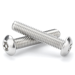 M2 2.5 M3 M4 M5 M6 M8 M10 M12 ISO7380 304 paslanmaz çelik A2 güvenlik cıvata makinesi düğme kafası Torx vidalar pimleri ile - Product Image 5