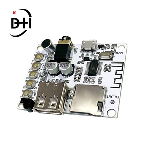 ワイヤレスBluetoothオーディオ受信ボードモジュール、デコードおよび再生、USB TFカード付き、フロント出力 - Product Image 3