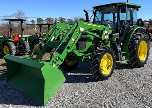 4x4 John Deer 6115M拖拉机型号待售/114HP多功能拖拉机，带交流和驾驶室功能齐全 - Product Image 5