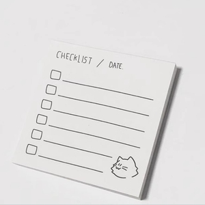 2024 logotipo personalizado impreso encantador planificador de contenido Vintage Retro Mini Bloc de notas no pegajoso conjunto de blocs de notas personalizados para la Oficina - Product Image 1
