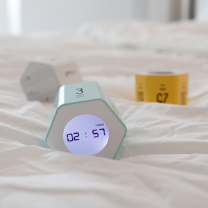 MOOAS Multi-Hexagon <strong>Clock</strong> Cube, Digital <strong>Clock</strong>, Pomodoro <strong>Timer</strong>, Backlit Display 12/24H <strong>Count</strong> up &amp; Countdown, Flip <strong>Timer</strong> - Product Image 6