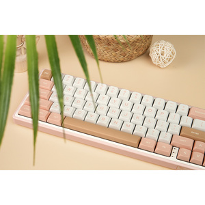 机械游戏键盘有线游戏键盘，带音量旋钮60% % RGB背光66键热插拔 - Product Image 6