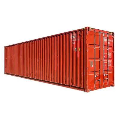Container usato 20 piedi/40 piedi contenitori a cubo alto contenitori di spedizione di grandi dimensioni