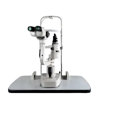 MARS INTERNATIONAL MANUFACTURE 2 STEP MAGNIFICATION ZEISS TYPE SLIT LAMP ....