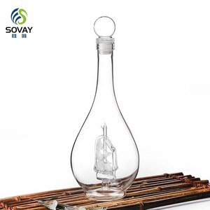 500ml700ml750ml tùy chỉnh thiết kế độc đáo hình dạng thủy tinh trong suốt chai rượu mạnh Rum <span class=keywords><strong>Tequila</strong></span> cây bách xù Berry Vodka - Product Image 2