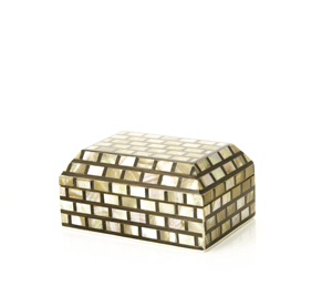 Роскошная шкатулка для украшений ручной работы из египетского перламутра | Деревянная шкатулка с инкрустацией MOP | Подарочный набор для женщин и мужчин - Product Image 3