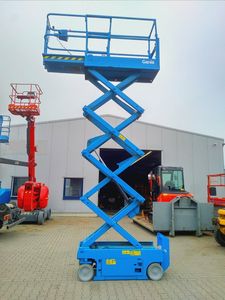 Costruzione di edifici elettrico a forbice Lift GENIE GS 1932 7.8m piattaforma aerea a forbice ascensore auto Mini ascensore a forbice
