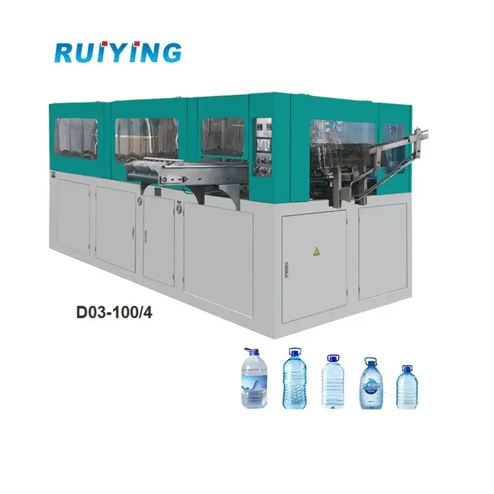 D03-100/4 2L yüksek hızlı şişe yapma makinesi üfleme şişe makinesi otomatik Pet şişirme makinesi