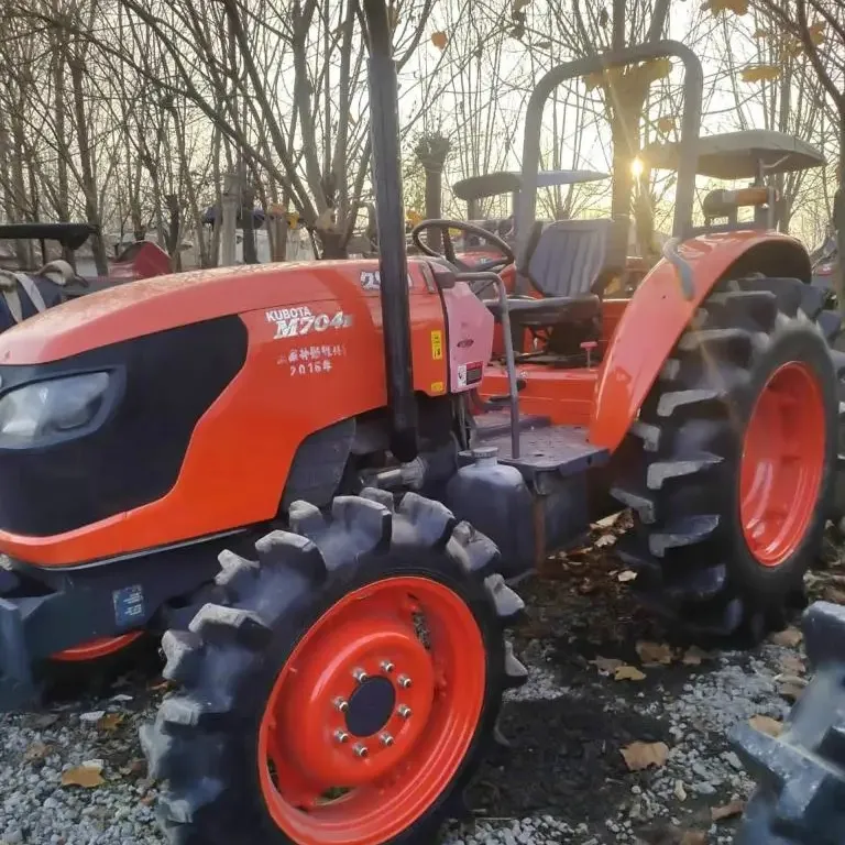 Usato Mini Kubota 4wd 4x4 20hp 50hp 25hp 120hp mini trattori agricoli utilizzati kuboota macchine agricole agricole a buon mercato trattore agricolo