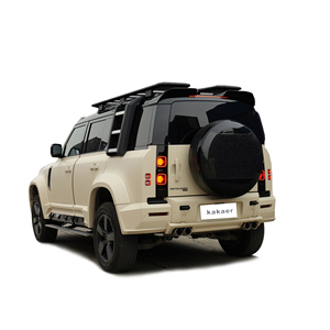 Range rover defender için iyi teçhizat geniş bodykit ön dudak arka difüzör ve kaput için land rover defender bodykit facelift - Product Image 4