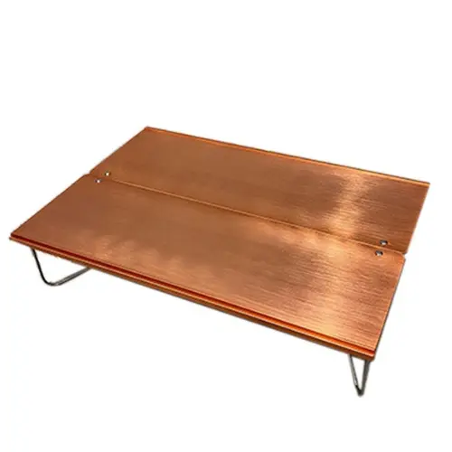 프로모션 휴대용 알루미늄 접이식 캠핑 야외 피크닉 테이블