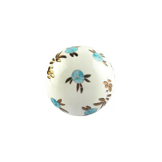 Manopole per porte con maniglia in ceramica Vintage a sette colori di alta qualità prezzo economico elegante rotondo in ceramica bianca