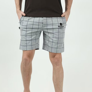 OEM/ODM Shorts For Men <strong>Elastic</strong> Waist <strong>String</strong> With Pockets 100% Cotton <strong>Custom</strong> Design Logo Unisex Solid <strong>Colors</strong> Comfortable Size - Product Image 4