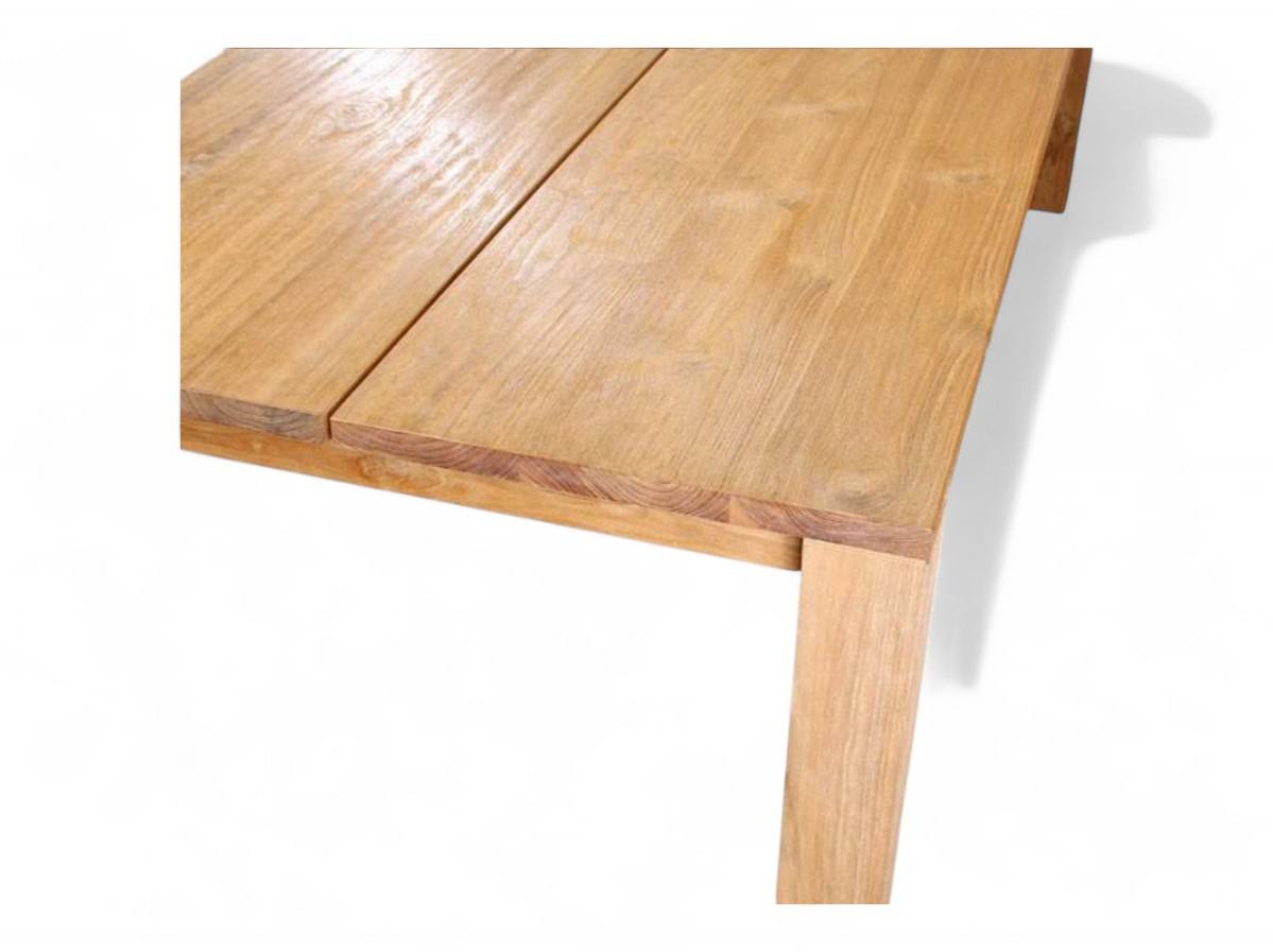 Unfinished Fine sanded - Untreated Teak