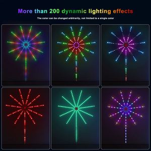 App Remote Control Music Sync Dream Color Rgb Smart Firework <strong>Led</strong> Strip Lights for Christmas Party bar Holiday Home Decoration - Product Image 4