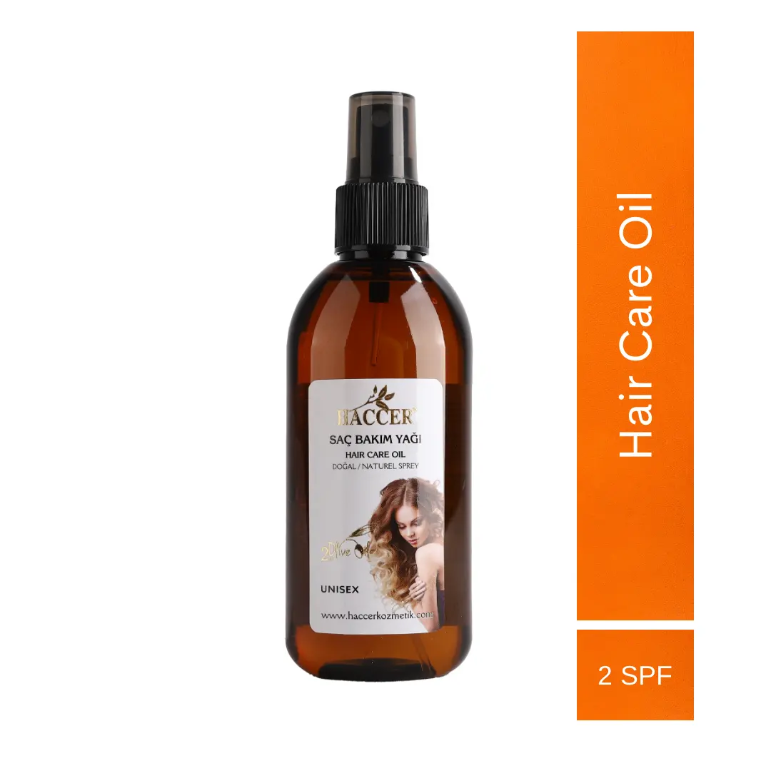 HACCER Hair Treatment Oil 150ML SPF 2 Natural Herbal Repair For Hair Care Olive Oil Unisex Hair Booster Growth Serum Spray
