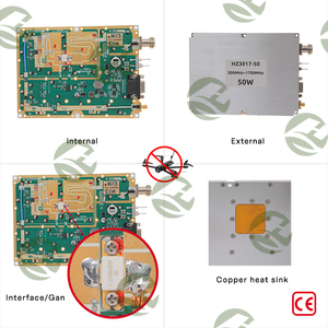 300MHz-1700MHz băng rộng gan SDR Jammer 50 Wát công suất cao chống FPV mô-đun rsf loạt cho mỏ dầu và cơ sở Quốc Phòng - Product Image 2