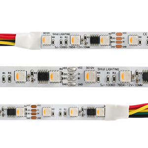 Shiji Programmier bares RGBW-Pixel-LED-Band 12V 24V SPI UCS7604 Dual Data Line Grau Level 72Leds 60Leds Pixel LED-Streifen - Product Image 1