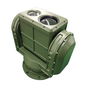 Sistema de monitoreo de plataforma electrónica térmica óptica multiespectro Cámara PTZ de red de seguridad de largo alcance de 10km - Product Image 2