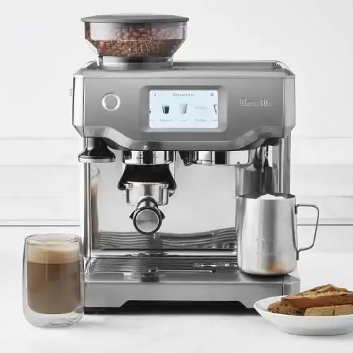 Espresso kahve makinesi, Retro Espresso makinesi için süt köpürtücü vapur değnek ile Cappuccino, Latte, Macchiato, beyaz