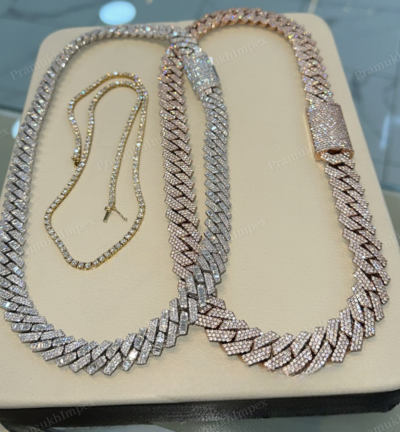 White Gold Plated