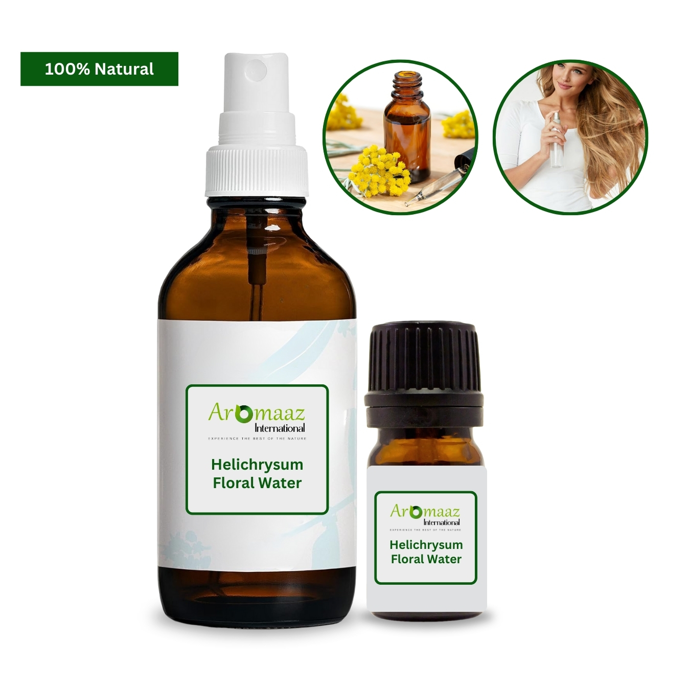 Aromatic odor and characteristic bitter taste