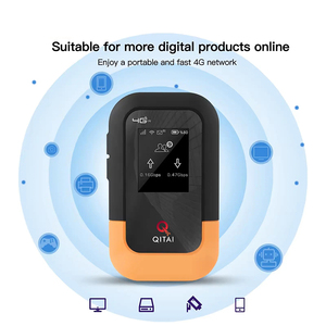 Qitai Factory OEM Custom Logo 4G MBB LTE WiFi6 CAT4 modem batteria portatile Hotspot Router 4G ESIM - Product Image 4