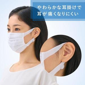 Masker Wajah sekali pakai modis 4 lapis respirator Jepang dewasa & masker non-tenun dengan bahan karet - Product Image 5