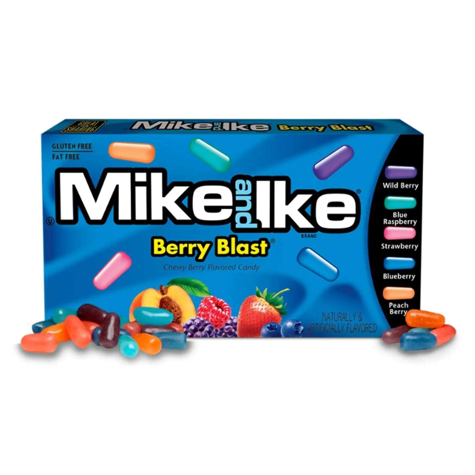 Wholesale Supplier Mike and Ike Mega Mix Chewy Assorted Candy - 4.25oz