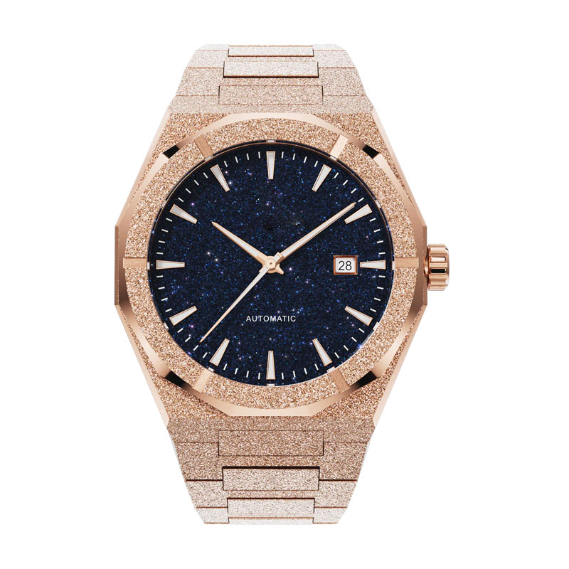 Or rose bleu