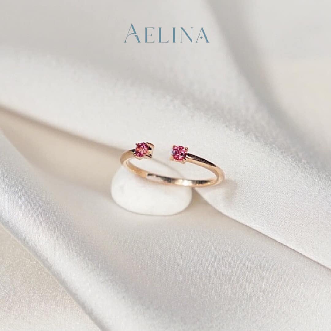 Padparadscha + Padparadscha sapphires